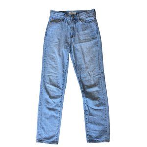 Madewell The Perfect Vintage Jean High Rise Light Wash Straight Leg